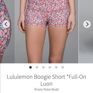 Lululemon boogie short
